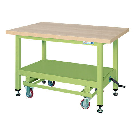 超重量作業台ＫＷＣタイプ（ハンドル昇降移動式） KWCM-89 030697 ※法人向け 個人宅配送不可