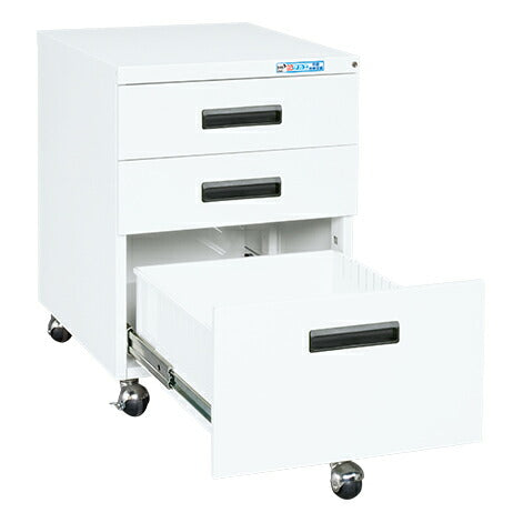 キャビネットワゴン NW-3CBNW 032514 ※法人向け 個人宅配送不可