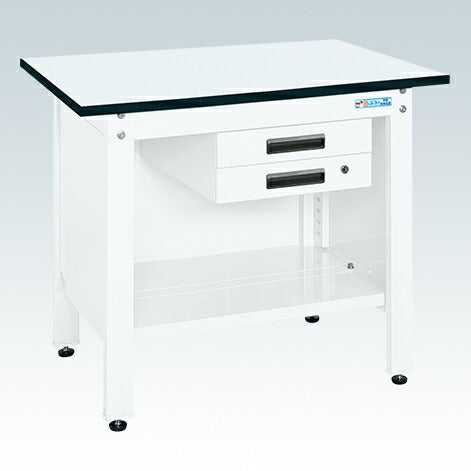 一人用作業台ＣＰタイプ（キャビネット付） CP-096BW 033194 ※法人向け 個人宅配送不可