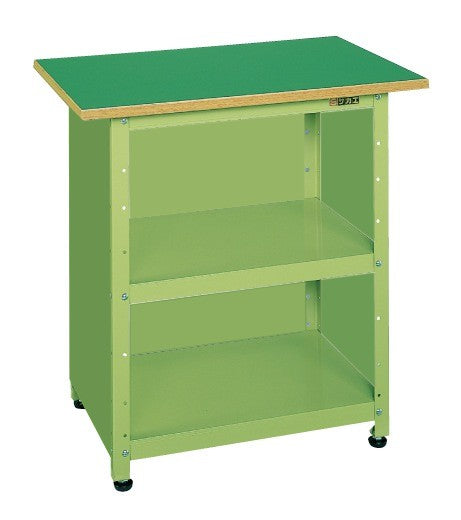 一人用作業台（軽量固定式・３方パネル付） PHN-075P 033265 ※法人向け 個人宅配送不可