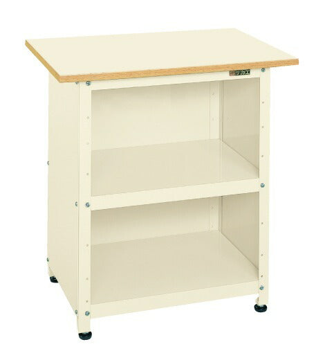 一人用作業台（軽量固定式・３方パネル付） PHN-075PPEI 033473 ※法人向け 個人宅配送不可