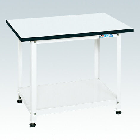 一人用作業台（軽量固定式） PSN-075PEW 033476 ※法人向け 個人宅配送不可