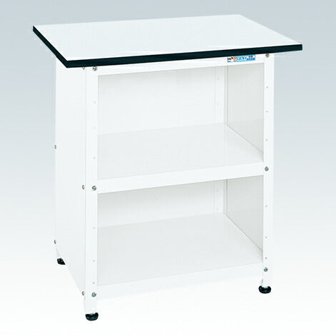 一人用作業台（軽量固定式・３方パネル付） PHN-075PPEW 033478 ※法人向け 個人宅配送不可