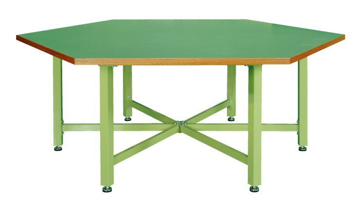 六角形中量作業台ＳＴＷタイプ SWT-24 034425 ※法人向け 個人宅配送不可