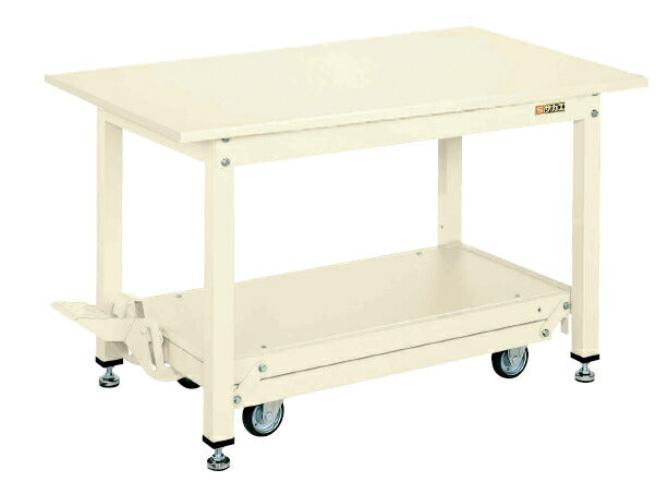 中量作業台ＫＴタイプ（ペダル昇降移動式） KT-187SI 035293 ※法人向け 個人宅配送不可