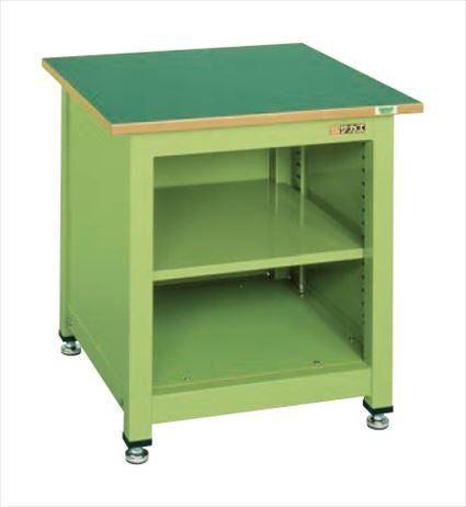 一人用作業台ＫＴタイプ（中棚付） KT-102FEN 035612 ※法人向け 個人宅配送不可