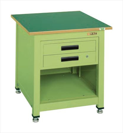 一人用作業台ＫＴタイプ（キャビネット付） KT-112FEN 035614 ※法人向け 個人宅配送不可