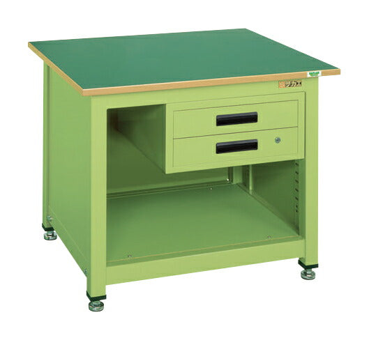 一人用作業台ＫＴタイプ（キャビネット付） KT-211FEN 035617 ※法人向け 個人宅配送不可