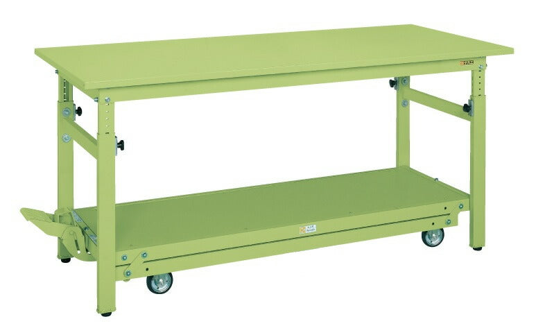 軽量作業台ＴＫＫタイプ（ペダル昇降移動式） TKK-187SPD 035628 ※法人向け 個人宅配送不可