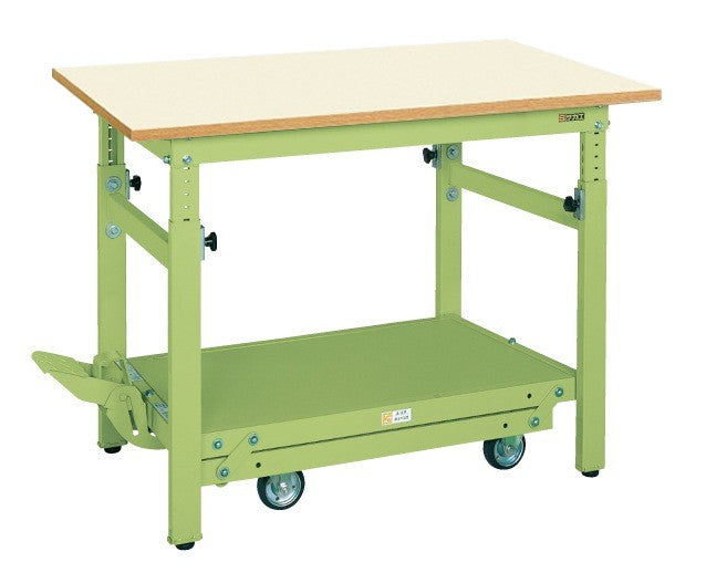 軽量作業台ＴＫＫタイプ（ペダル昇降移動式） TKK-187PDIG 035641 ※法人向け 個人宅配送不可