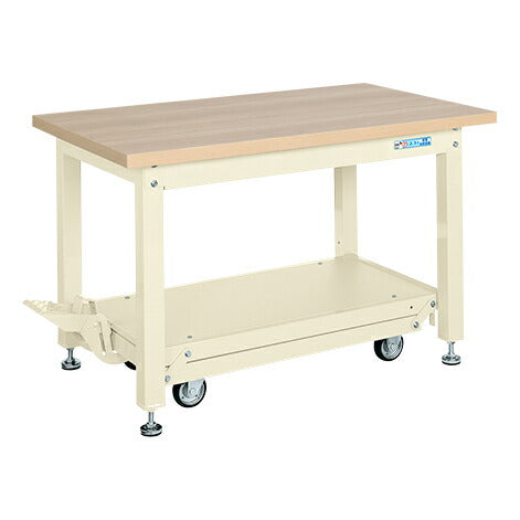 重量作業台ＫＷＣタイプ（ペダル昇降移動式） KWCM-128I 035771 ※法人向け 個人宅配送不可