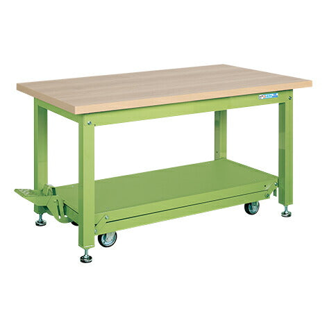 重量作業台ＫＷＣタイプ（ペダル昇降移動式） KWCM-188 035777 ※法人向け 個人宅配送不可