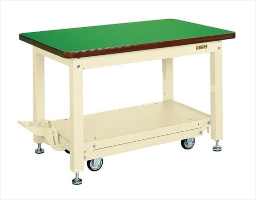 重量作業台ＫＷＣタイプ（ペダル昇降移動式） KWCF-188I 035789 ※法人向け 個人宅配送不可