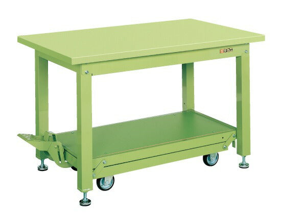 重量作業台ＫＷＣタイプ（ペダル昇降移動式） KWCS-158 035805 ※法人向け 個人宅配送不可