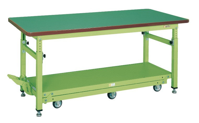 重量作業台ＴＫＷタイプ（ペダル昇降移動式・６輪車） TKW-188Q6FD 035811 ※法人向け 個人宅配送不可