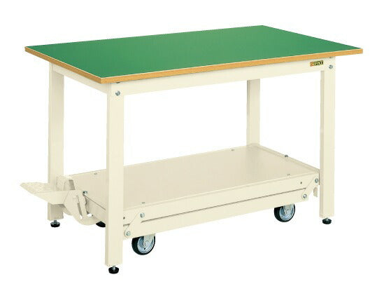 軽量作業台ＫＫタイプ（ペダル昇降移動式） KK-187FIG 035932 ※法人向け 個人宅配送不可