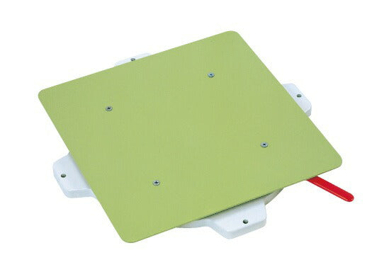 クルクル回転盤（スチール天板・ハンドストッパー付） PS-40STGL 036068 ※法人向け 個人宅配送不可