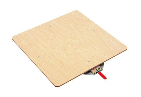 クルクル回転盤（合板天板・ハンドストッパー付） KS-60T 036127 ※法人向け 個人宅配送不可