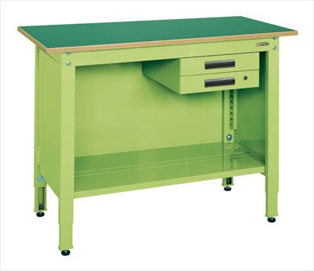 一人用作業台（高さ調整タイプ） TCP-096B 038307 ※法人向け 個人宅配送不可