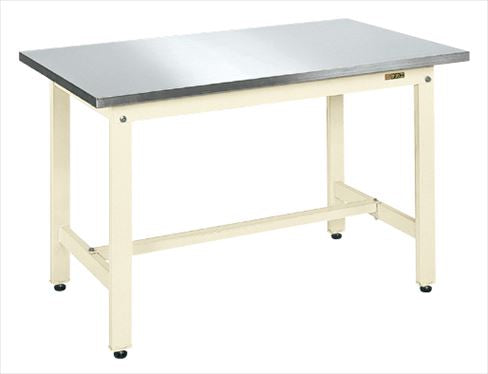 軽量作業台ＫＫタイプ（ステンレス天板仕様） KK-127SU4NI 039926 ※法人向け 個人宅配送不可