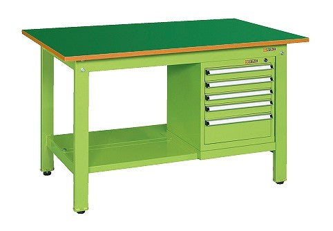 軽量作業台ＫＫタイプ（スモールキャビネット付） KK-59FSL5 041504 ※法人向け 個人宅配送不可