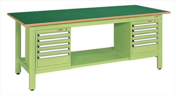 軽量作業台ＫＫタイプ（スモールキャビネット付） KK-69FSL52 041508 ※法人向け 個人宅配送不可