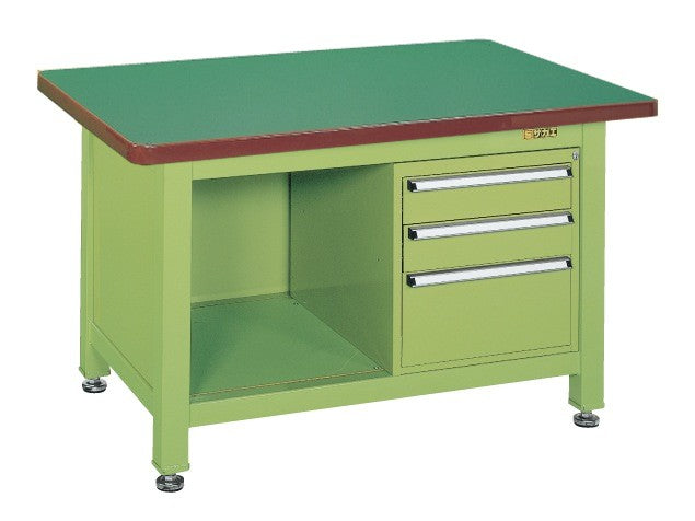超重量作業台Ｗタイプ（キャビネットＷ－３Ｎ付） WF-2F3B 045237 ※法人向け 個人宅配送不可