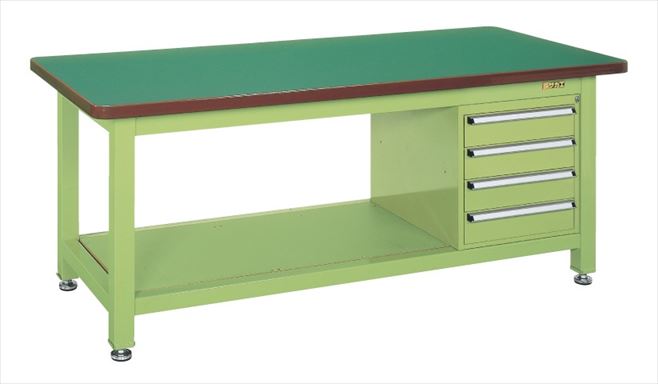 超重量作業台Ｗタイプ（キャビネットＷ－４Ｎ付） WF-894 045426 ※法人向け 個人宅配送不可