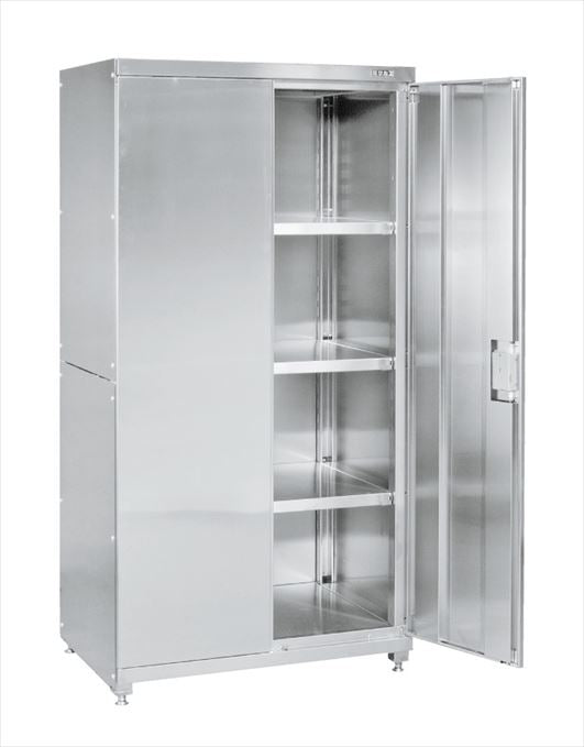 ステンレス保管庫（ＳＵＳ３０４タイプ） PNH-9063SU 083091 ※法人向け 個人宅配送不可