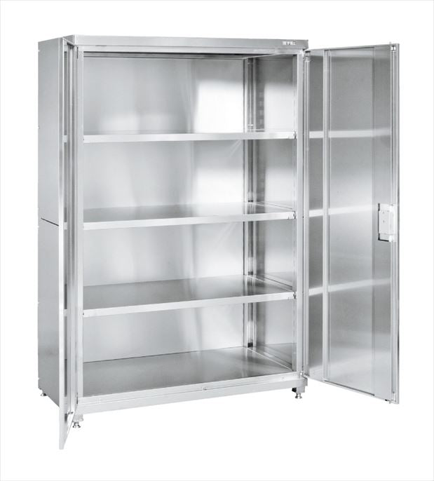 ステンレス保管庫（ＳＵＳ３０４タイプ） PNH-1263SU 083092 ※法人向け 個人宅配送不可