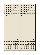 パンチングウォールシステム　壁取付型 PO-302LN 132142 ※法人向け 個人宅配送不可