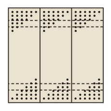 パンチングウォールシステム　壁取付型 PO-303LN 132143 ※法人向け 個人宅配送不可