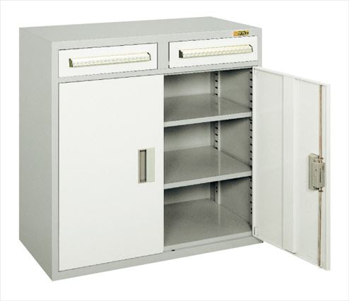 工具管理ユニットＫＵ型（２列１段引出し＋ロッカータイプ） KU-94BGY 143677 ※法人向け 個人宅配送不可