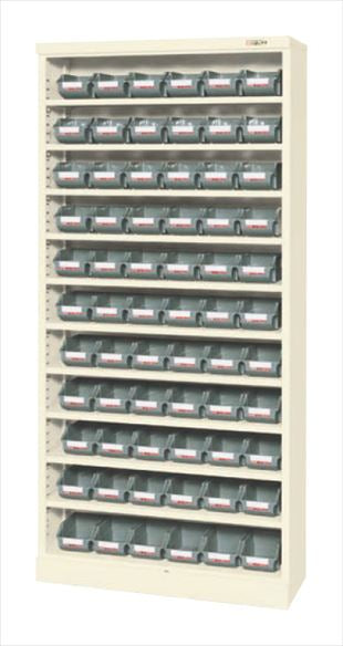 コンテナラックケース SCR-18MLGI 144772 ※法人向け 個人宅配送不可