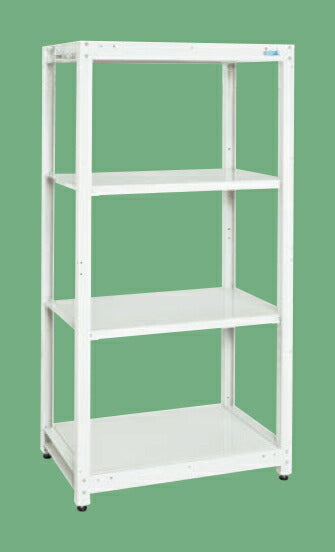 スチールラック（均等耐荷重：２５０ｋｇ／段・４段タイプ） SLN-9054W 170481 ※法人向け 個人宅配送不可