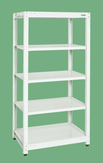 スチールラック（均等耐荷重：２５０ｋｇ／段・５段タイプ） SLN-9055W 170482 ※法人向け 個人宅配送不可