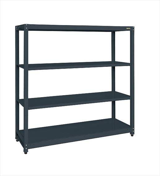 スチールラック（均等耐荷重：２５０ｋｇ／段・４段タイプ） SLN-1254D 170532 ※法人向け 個人宅配送不可