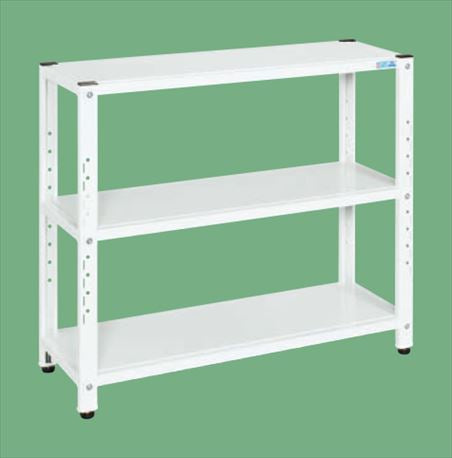 サカエラック（１００ｋｇ／段・高さ９００ｍｍ・３段タイプ） STN2-1090W 171093 ※法人向け 個人宅配送不可