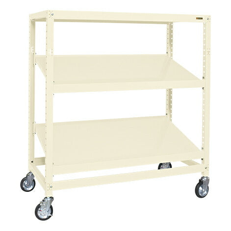 キャスターラックＲＫ型（傾斜棚タイプ） RKCN-8753SI 174676 ※法人向け 個人宅配送不可