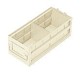 【送料都度見積 】物品棚ＫＷ型オプションパーツ　ビンケース３００用 KW-130 181674 ※法人向け 個人宅配送不可