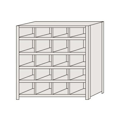 【送料都度見積 】区分棚 NCAM711-405 184111 ※法人向け 個人宅配送不可