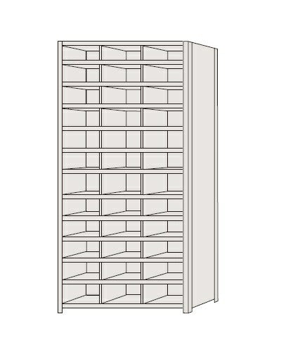 【送料都度見積 】区分棚 NCAM111-312 184131 ※法人向け 個人宅配送不可