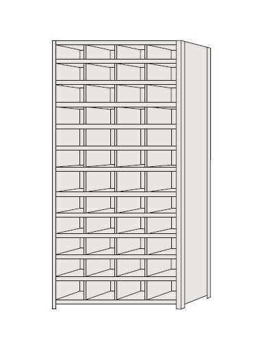 【送料都度見積 】区分棚 NCAM110-412 184140 ※法人向け 個人宅配送不可