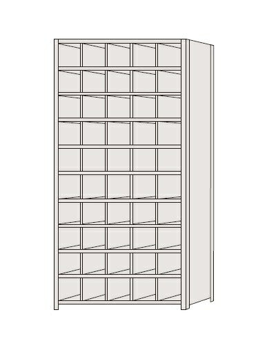 【送料都度見積 】区分棚 NCAM111-510 184149 ※法人向け 個人宅配送不可