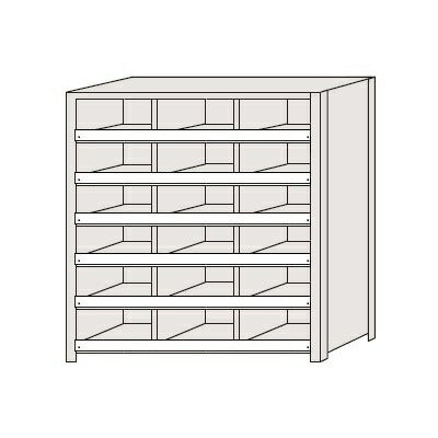 【送料都度見積 】区分棚 NCCM711-306 184159 ※法人向け 個人宅配送不可