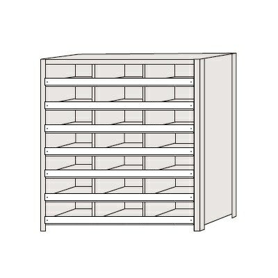 【送料都度見積 】区分棚 NCCM710-307 184160 ※法人向け 個人宅配送不可