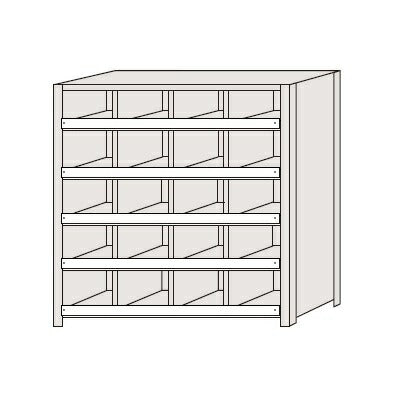 【送料都度見積 】区分棚 NCCM711-405 184165 ※法人向け 個人宅配送不可