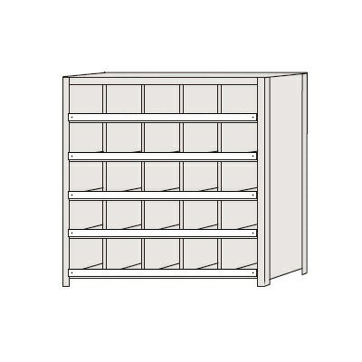 【送料都度見積 】区分棚 NCCM710-505 184172 ※法人向け 個人宅配送不可