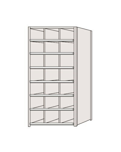 【送料都度見積 】区分棚 NCCM110-307 184178 ※法人向け 個人宅配送不可