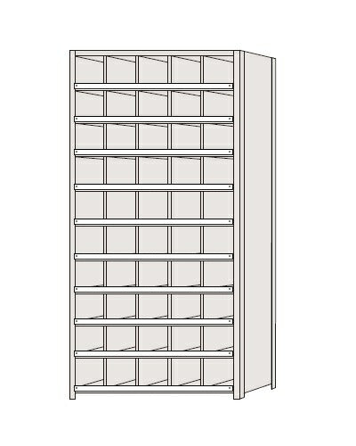 【送料都度見積 】区分棚 NCCM110-510 184202 ※法人向け 個人宅配送不可